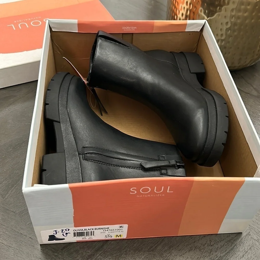 SOUL Naturalizer Olivia Women's Water-Repellent Boots
